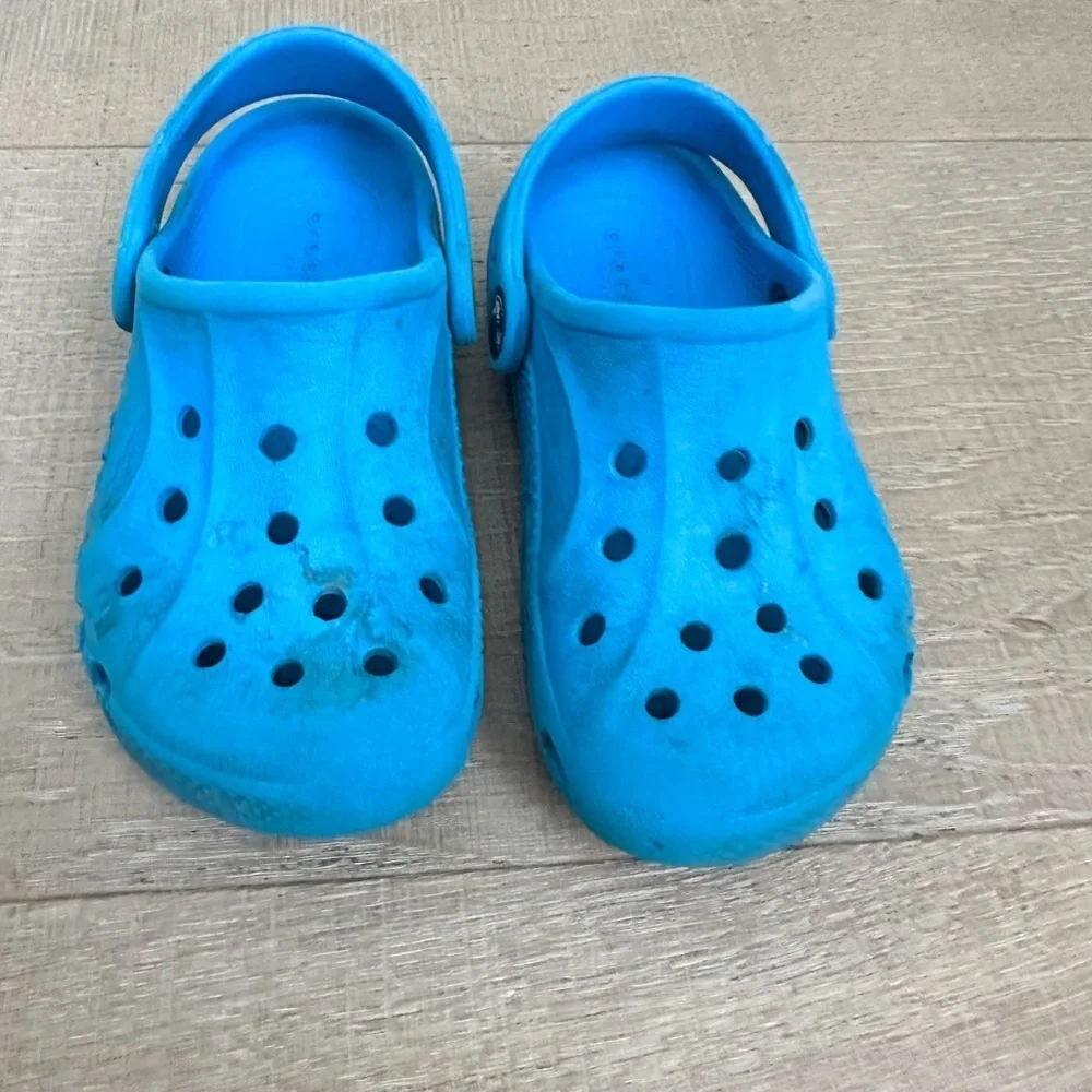 CROCS Kids Bright Blue Sandals